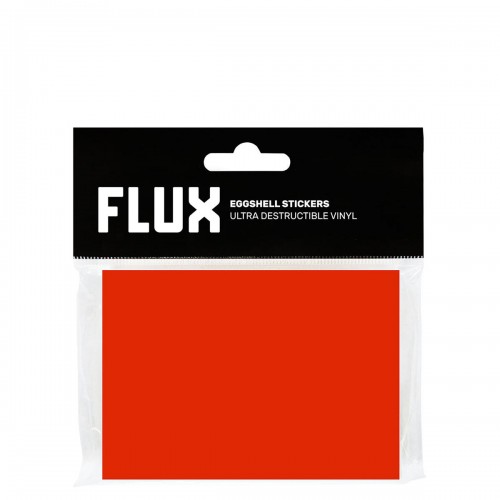 Flux Red Stickers