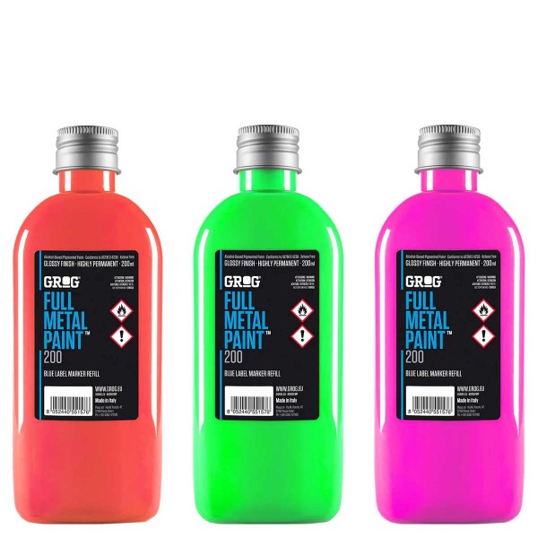 Grog Full Metal Paint Neon