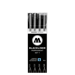 Molotow Blackliner Marker 4 Set 1