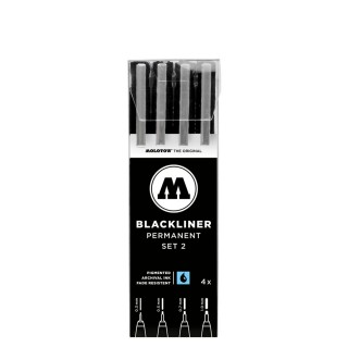 Molotow Blackliner Marker 4 Set 2