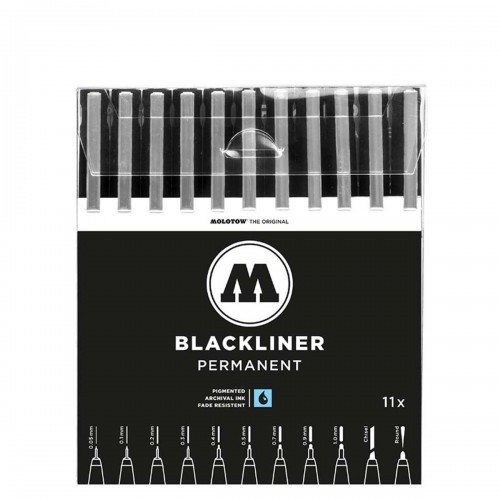 Molotow Blackliner Marker 11 Set