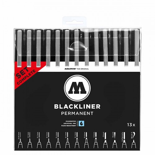 Molotow Blackliner Marker 13 Set