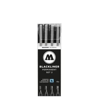 Molotow Blackliner Marker 4 Set 2