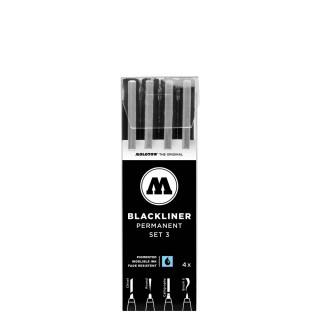 Molotow Blackliner Marker 4 Set 3