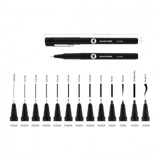 Molotow Blackliner Marker Set 11