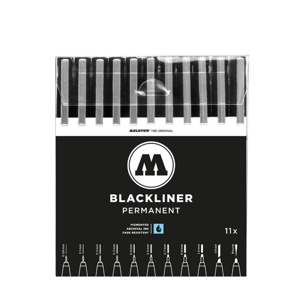 Molotow Blackliner Marker Set 11