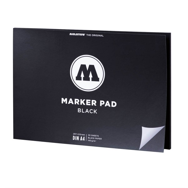 Molotow Marker Pad A4 Black