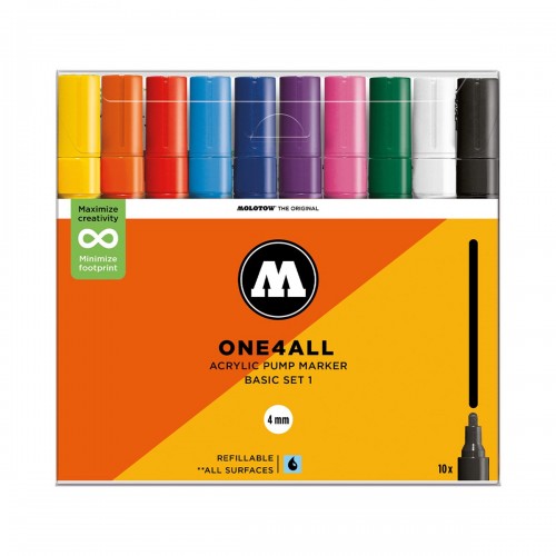 Molotow One 4 All 227HS 10pcs Basic Set 1