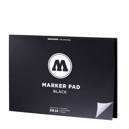 Molotow Marker Pad A4 Black