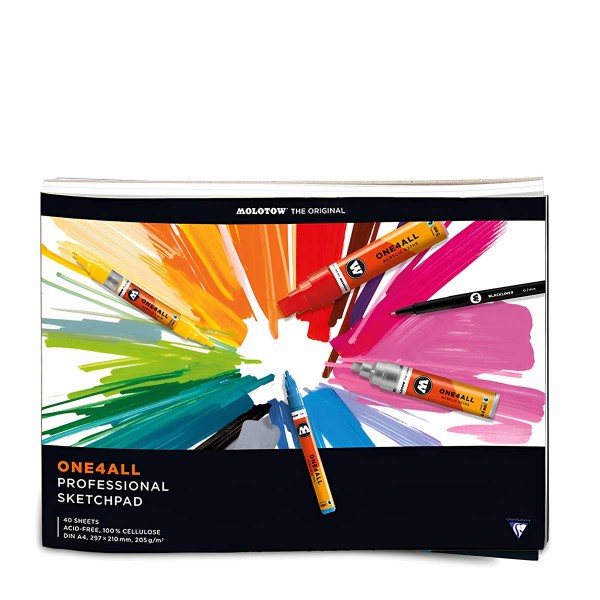 One4All Professional Sketchpad A4