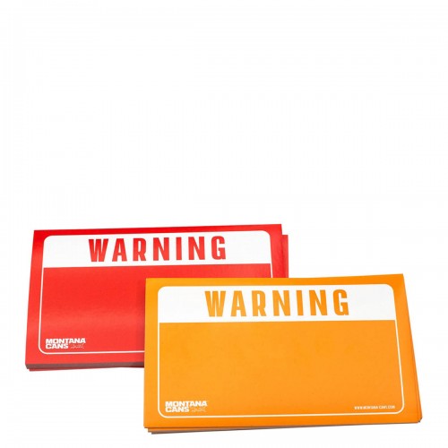 Montana Warning Stickers