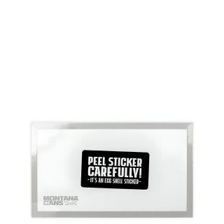 Montana White Stickers