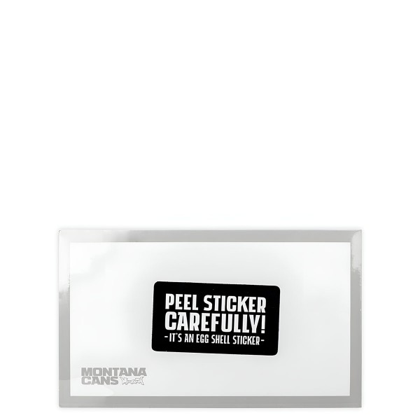 Montana White Stickers