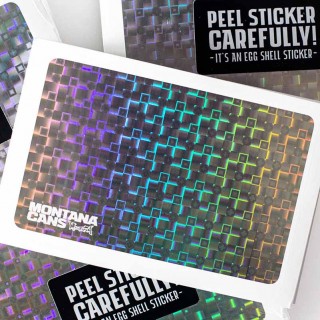 Montana 3D Hologram Stickers