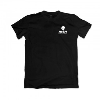 MTN BASIC Logo Back Black T-Shirt
