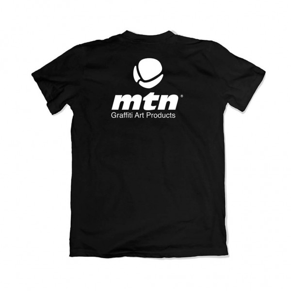 MTN BASIC Logo Back Black T-Shirt