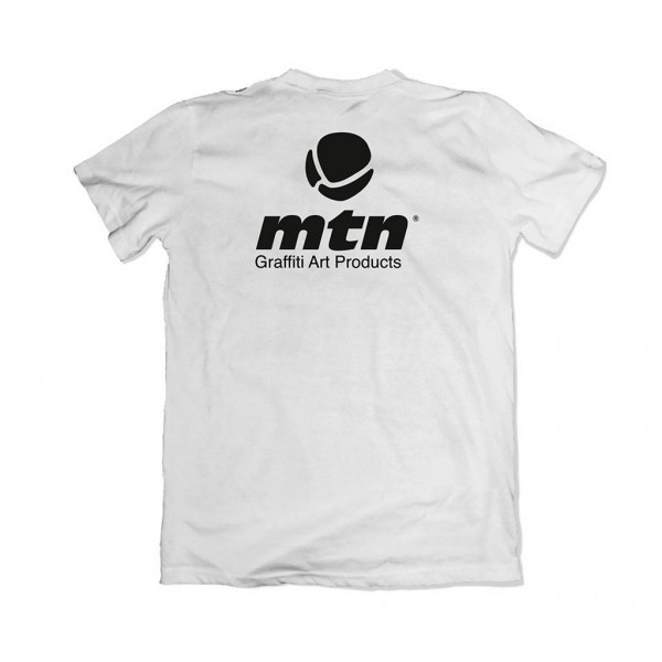 MTN BASIC Logo Front White T-Shirt