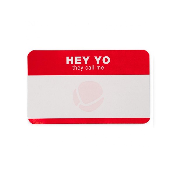 MTN WTF "Hey Yo" Stickers & Marker