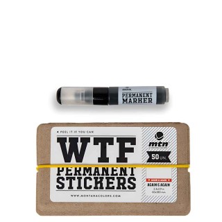MTN WTF Again&Again Stickers & Marker