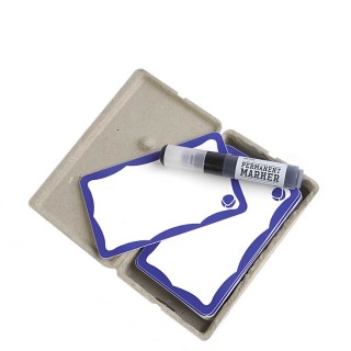 MTN WTF Blue Frame Stickers & Marker
