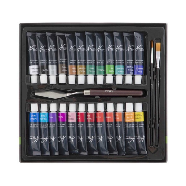 Nassau Acrylic Paint Set 24