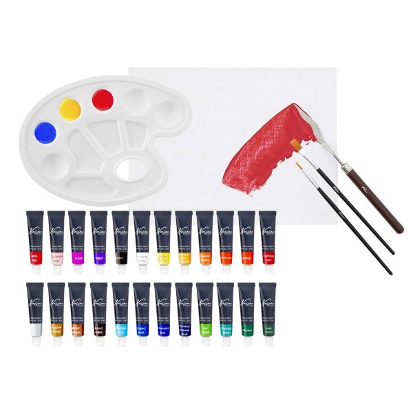 Nassau Acrylic Paint Set 24