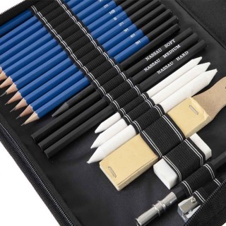 Nassau Sketching & Colouring Set 96