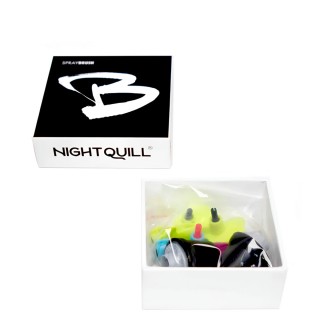 Night Quill Spray Brush Set