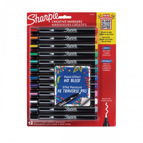Sharpie Creative Markers 12 Blister