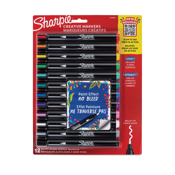 Sharpie Creative Markers 12 Blister