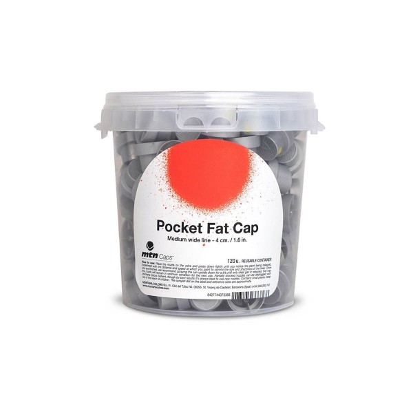Pocket Fat Cap 120pcs Bucket