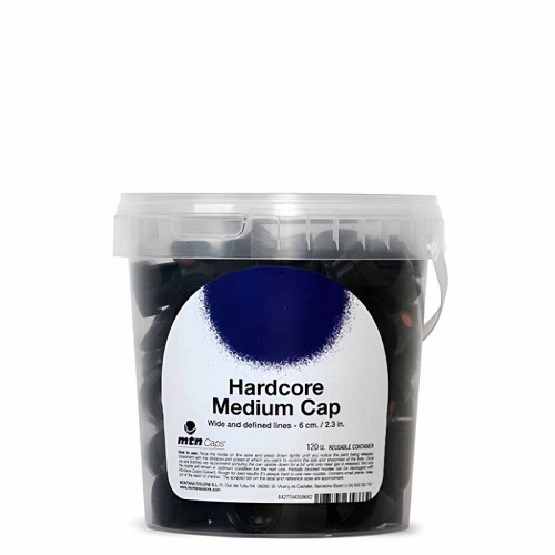 Hardcore Medium Cap 120pcs Bucket