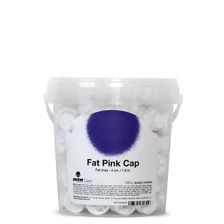 Pink Fat Cap 120pcs Bucket