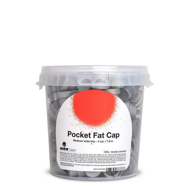 Pocket Fat Cap 120pcs Bucket