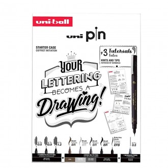 Uni Pin Starter Case Lettering