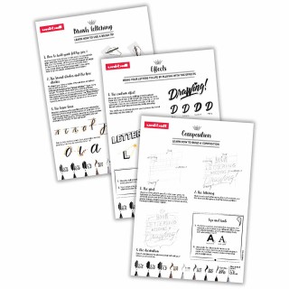 Uni Pin Starter Case Lettering