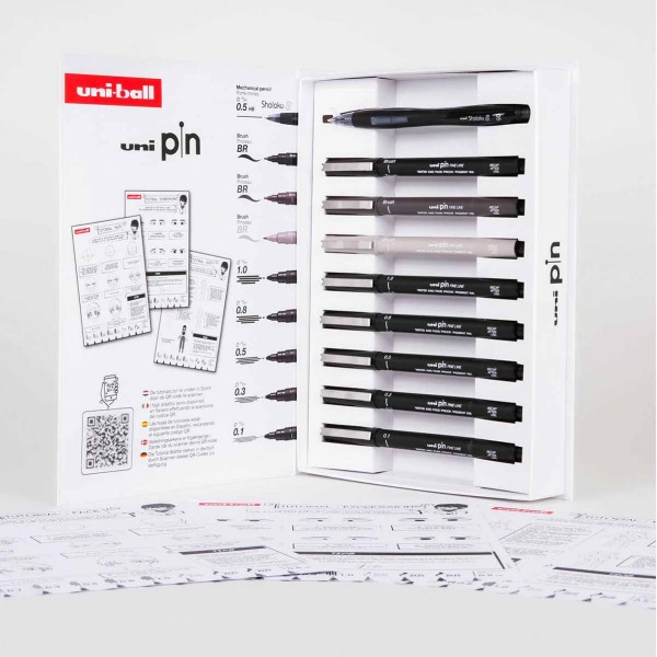 Uni Pin Starter Case Manga