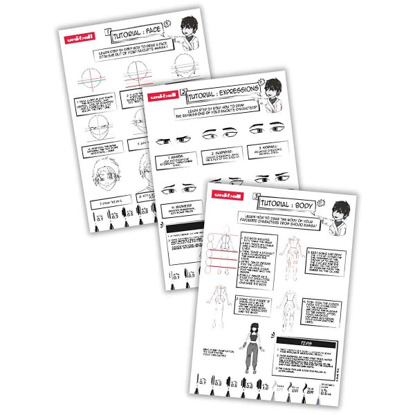 Uni Pin Starter Case Manga