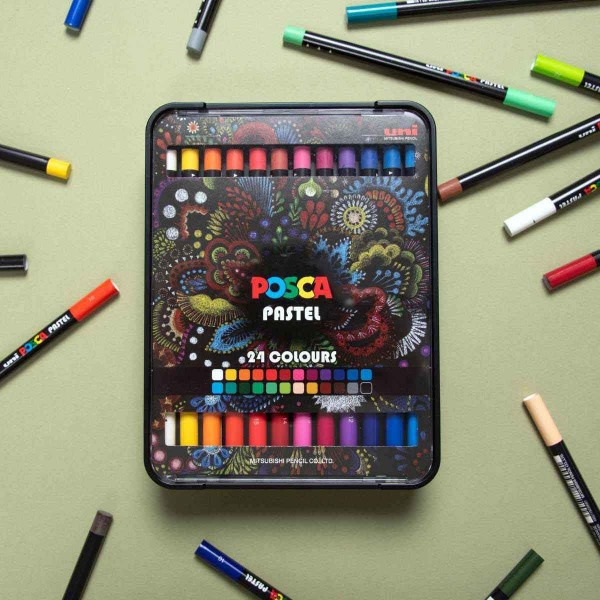 Posca Pastel Set