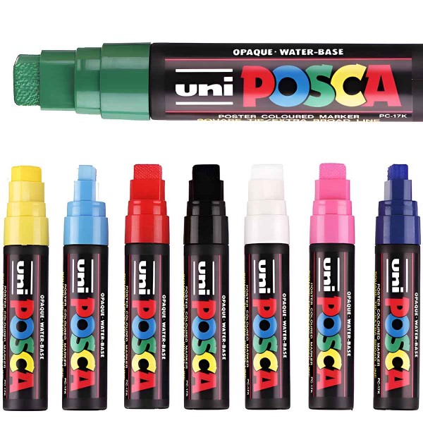 Posca PC-17K Set 8