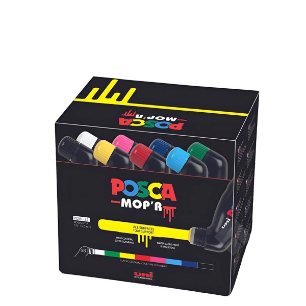 Posca PCM-22 MOP-R Set