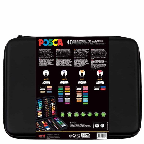 Posca Fine Arts Case