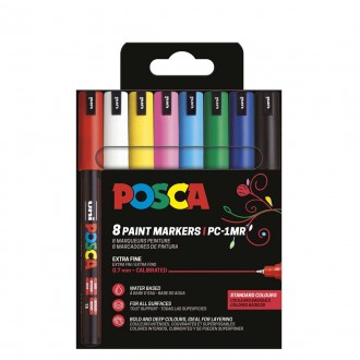 Posca PC-1MR Set 8