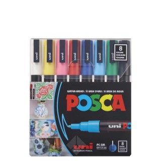 Posca PC-3M Set 8