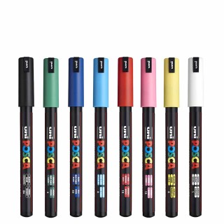 Posca PC-1MR Set 8
