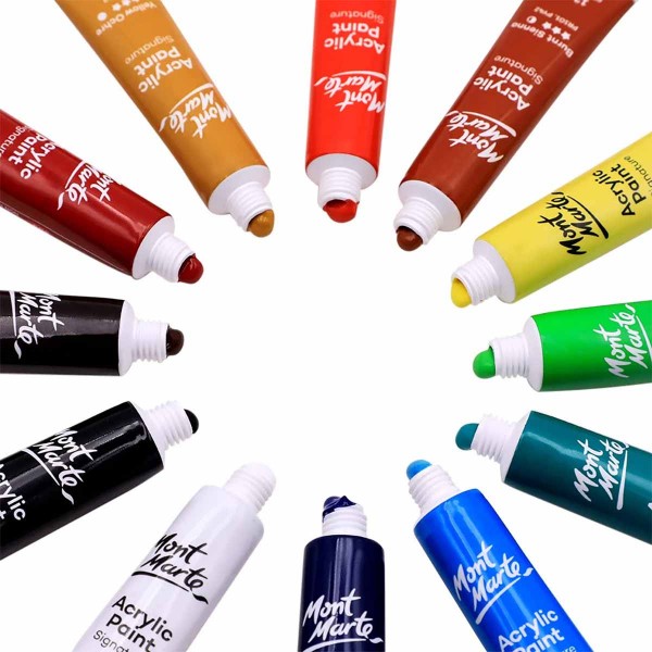 Mont Marte Acrylic Paints 12 Set