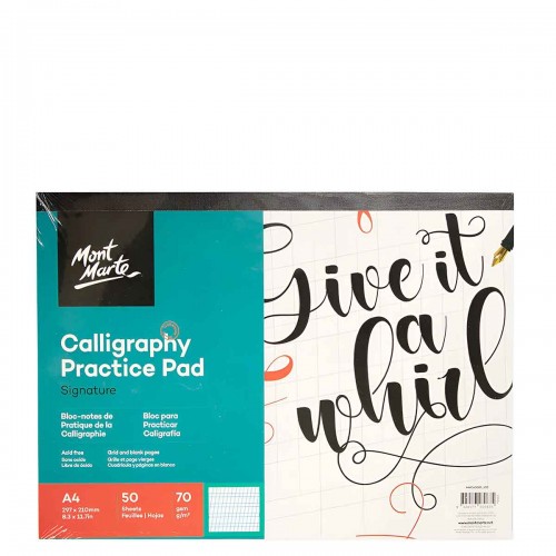Mont Marte Calligraphy Pad A4