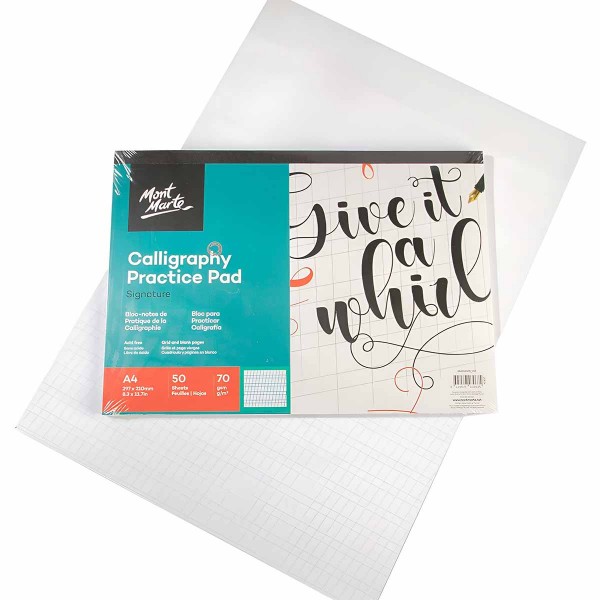 Mont Marte Calligraphy Pad A4