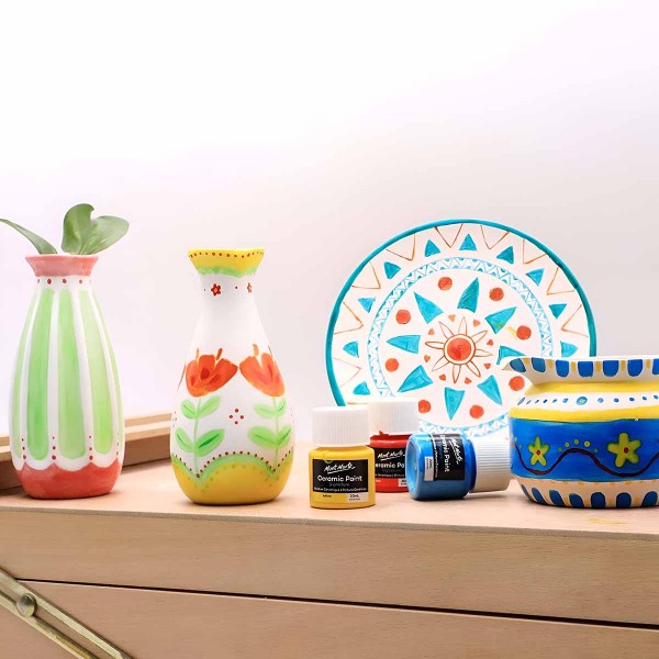 Mont Marte Ceramic Paint Set 6