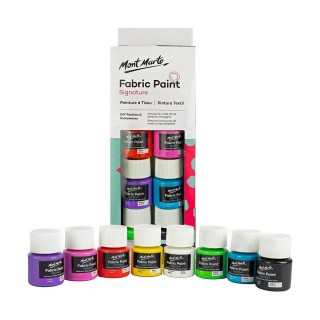 Mont Marte Fabric Paints 8 Set